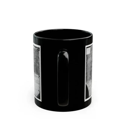 Fair Oaks, Va., Vicinity. Capt. Horatio G. Gibson (Second From Left) And Officers Of His Battery (U.S. Civil War) Black Coffee Mug - Go Mug Yourself