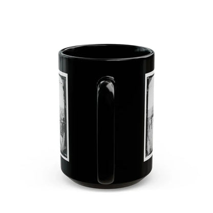 Fair Oaks, Va., Vicinity. Capt. Rufus D. Pettit's Battery B, 1st New York Light Artillery, In Fort Richardson (U.S. Civil War) Black Coffee Mug - Go Mug Yourself