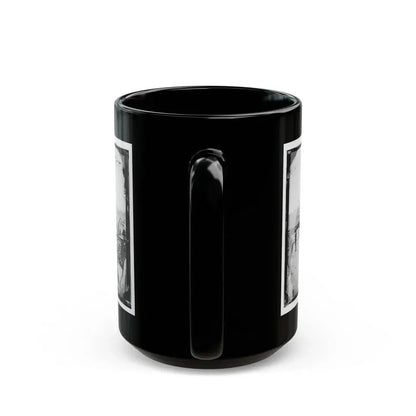 Fair Oaks, Va., Vicinity. Capt. Rufus D. Pettit's Battery B, 1st New York Light Artillery, In Fort Richardson (U.S. Civil War) Black Coffee Mug - Go Mug Yourself