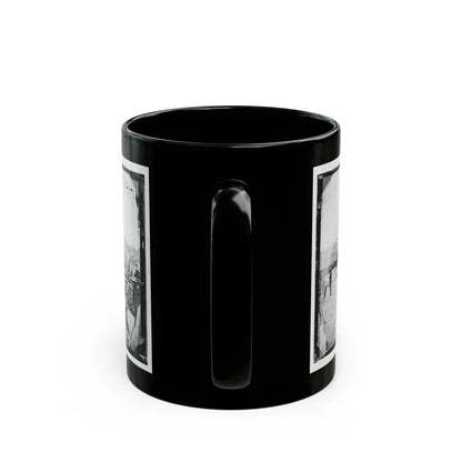 Fair Oaks, Va., Vicinity. Capt. Rufus D. Pettit's Battery B, 1st New York Light Artillery, In Fort Richardson (U.S. Civil War) Black Coffee Mug - Go Mug Yourself