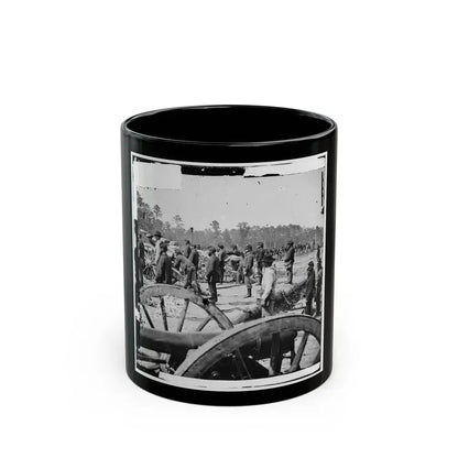 Fair Oaks, Va., Vicinity. Federal Battery (U.S. Civil War) Black Coffee Mug 11oz - Go Mug Yourself