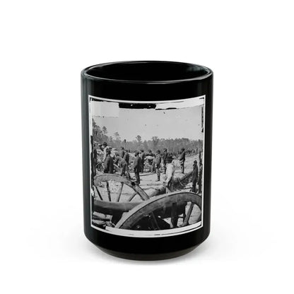 Fair Oaks, Va., Vicinity. Federal Battery (U.S. Civil War) Black Coffee Mug 15oz - Go Mug Yourself