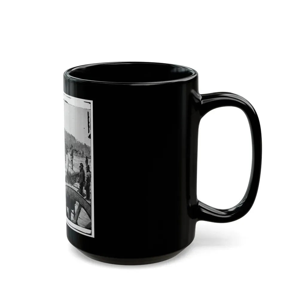 Fair Oaks, Va., Vicinity. Federal Battery (U.S. Civil War) Black Coffee Mug - Go Mug Yourself