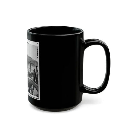 Fair Oaks, Va., Vicinity. Federal Battery (U.S. Civil War) Black Coffee Mug - Go Mug Yourself