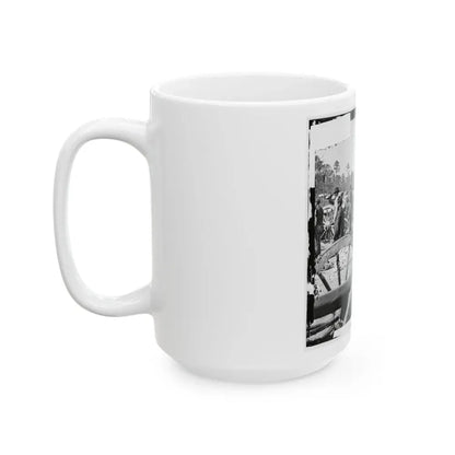 Fair Oaks, Va., Vicinity. Federal Battery (U.S. Civil War) White Coffee Mug - Go Mug Yourself
