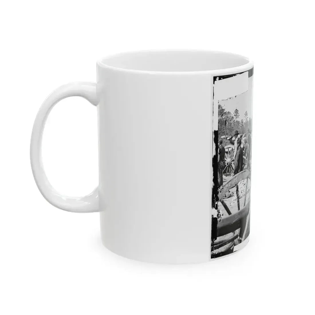 Fair Oaks, Va., Vicinity. Federal Battery (U.S. Civil War) White Coffee Mug - Go Mug Yourself