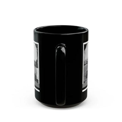 Fair Oaks, Va., Vicinity. Fort Richardson And Adjacent Encampment (U.S. Civil War) Black Coffee Mug - Go Mug Yourself