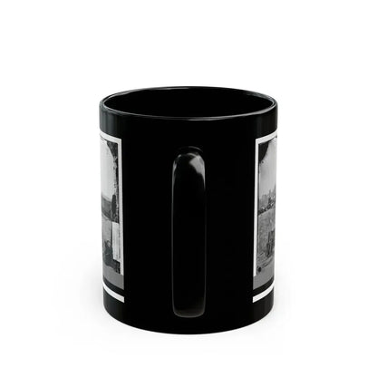 Fair Oaks, Va., Vicinity. Fort Richardson And Adjacent Encampment (U.S. Civil War) Black Coffee Mug - Go Mug Yourself