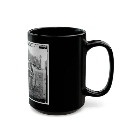 Fair Oaks, Va., Vicinity. Lt. Robert Clarke, Capt. John C. Tidball, Lt. William N. Dennison, And Capt. Alexander C.M. Pennington (U.S. Civil War) Black Coffee Mug - Go Mug Yourself