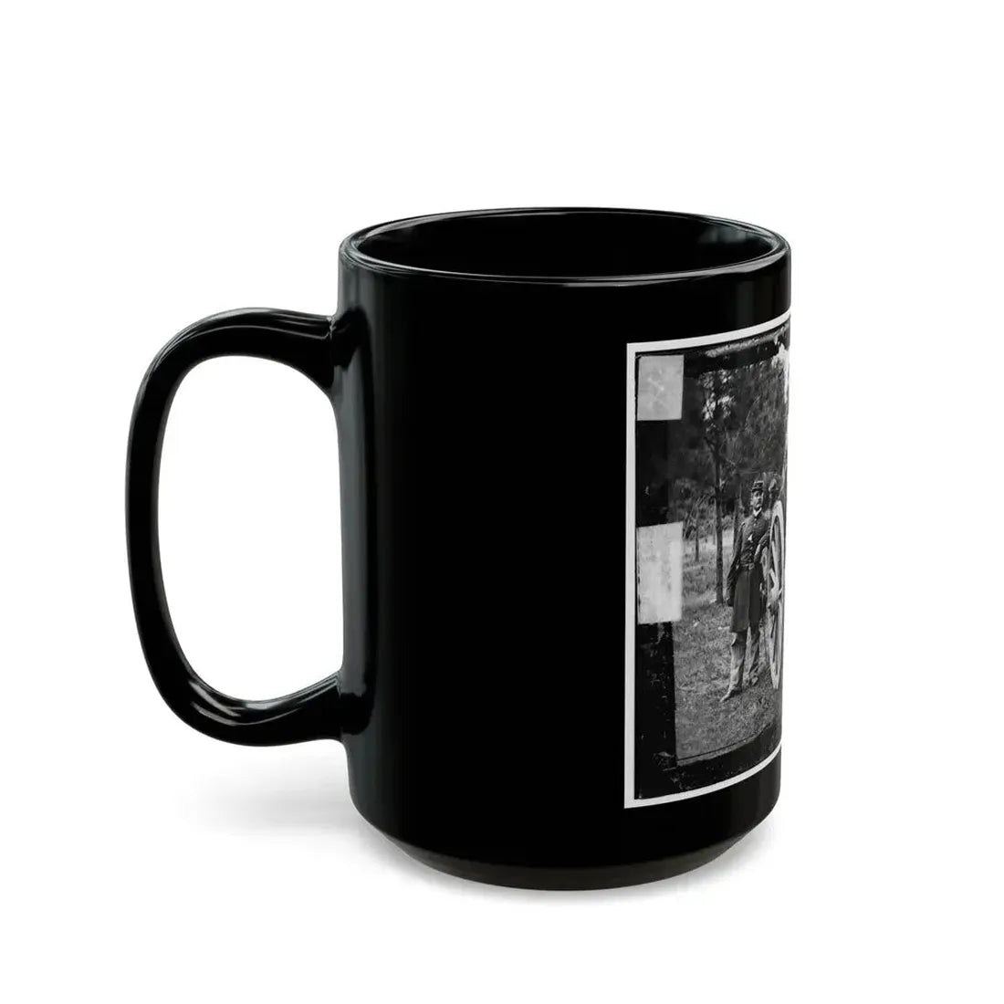 Fair Oaks, Va., Vicinity. Lt. Robert Clarke, Capt. John C. Tidball, Lt. William N. Dennison, And Capt. Alexander C.M. Pennington (U.S. Civil War) Black Coffee Mug - Go Mug Yourself