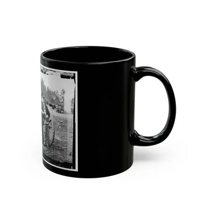 Fair Oaks, Va., Vicinity. Lt. Robert Clarke, Capt. John C. Tidball, Lt. William N. Dennison, And Capt. Alexander C.M. Pennington (U.S. Civil War) Black Coffee Mug - Go Mug Yourself