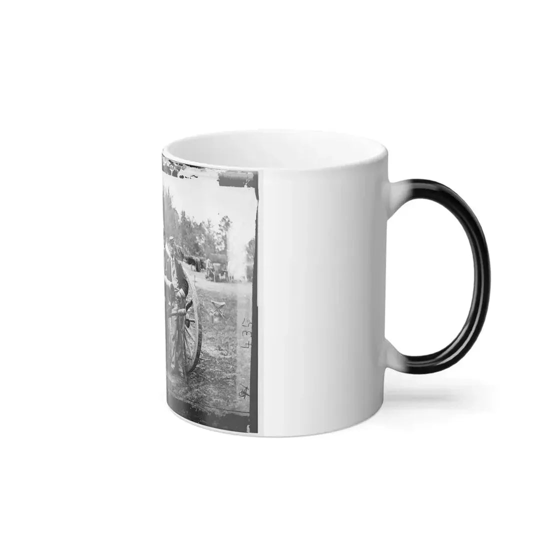 Fair Oaks, Va., Vicinity. Lt. Robert Clarke, Capt. John C. Tidball, Lt. William N. Dennison, and Capt. Alexander C.M. Pennington (U.S. Civil War) Color Changing Coffee Mug 11oz - Go Mug Yourself