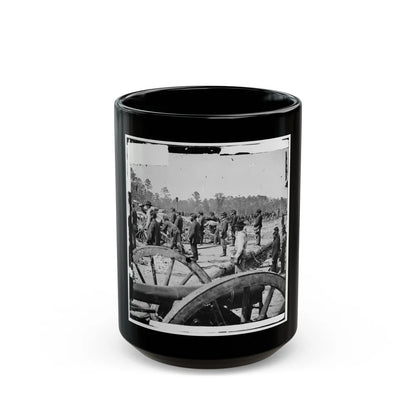 Fair Oaks, Va., Vicinity. Federal Battery (U.S. Civil War) Black Coffee Mug-15oz-Go Mug Yourself