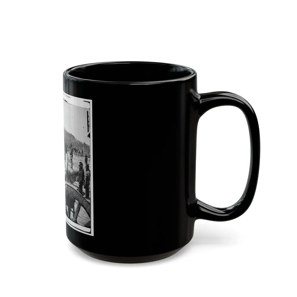 Fair Oaks, Va., Vicinity. Federal Battery (U.S. Civil War) Black Coffee Mug-Go Mug Yourself