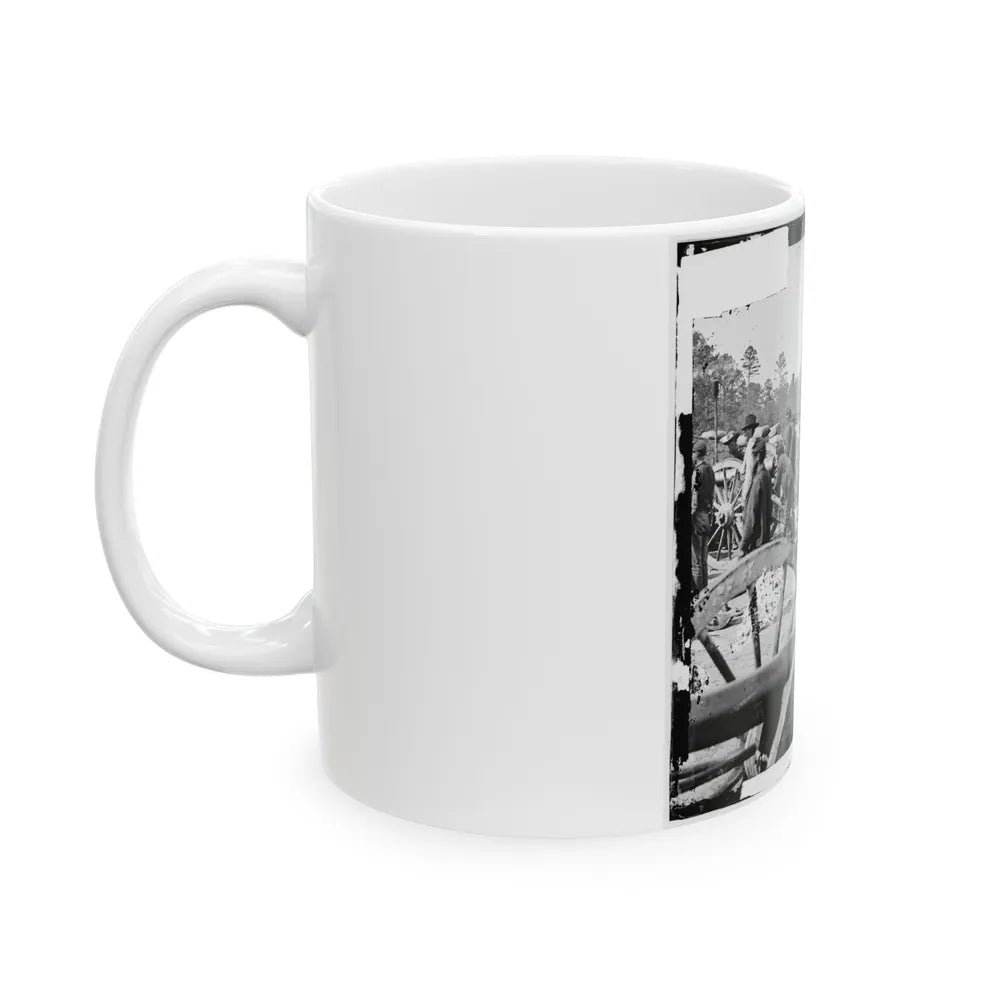 Fair Oaks, Va., Vicinity. Federal Battery (U.S. Civil War) White Coffee Mug-Go Mug Yourself