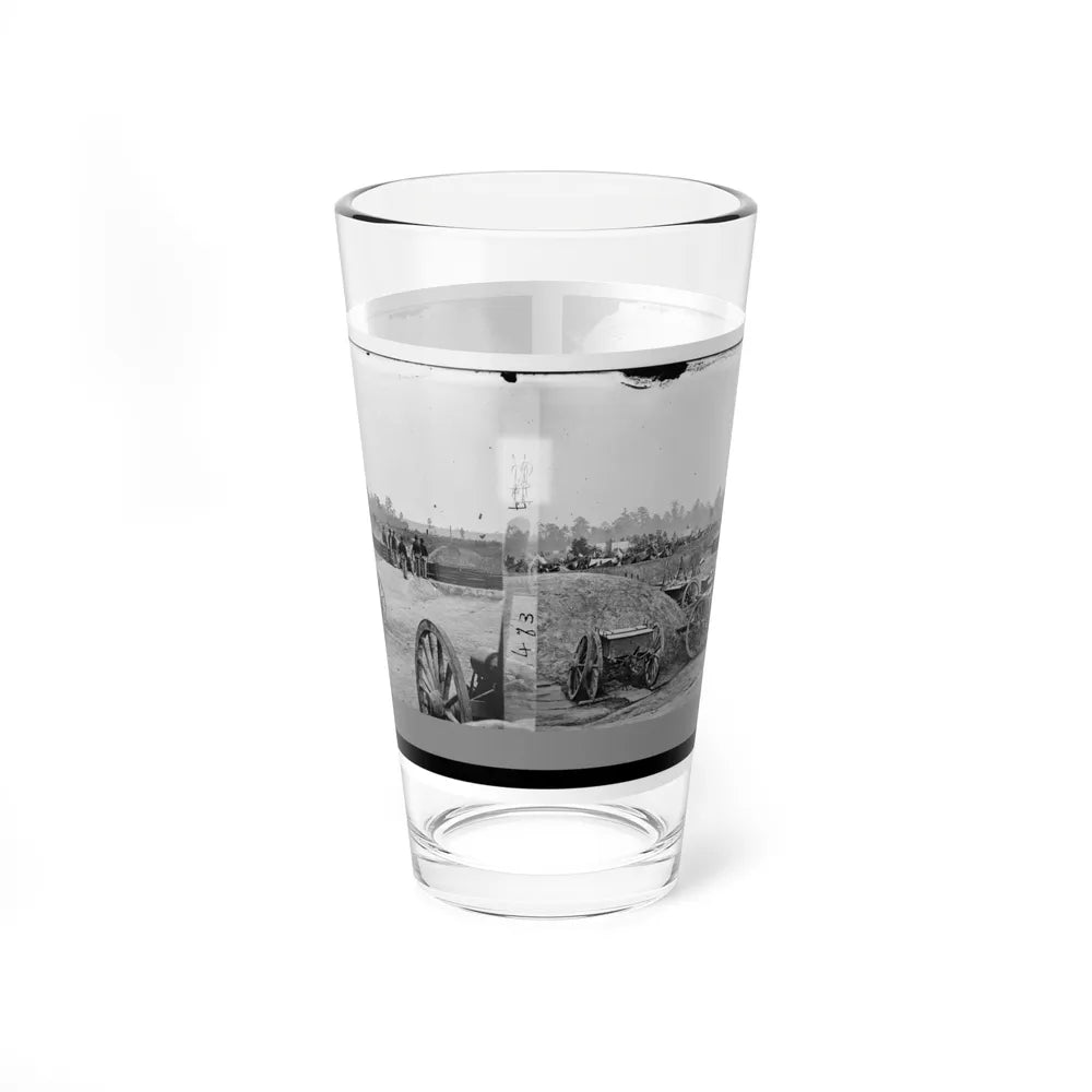 Fair Oaks, Va., Vicinity. Fort Richardson And Adjacent Encampment (U.S. Civil War) Pint Glass 16oz-16oz-Go Mug Yourself