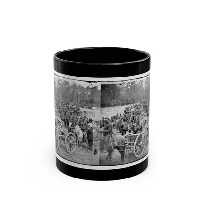 Fair Oaks, Va., Vicinity. Horatio G. Gibson's C And G Batteries (U.S. Civil War) Black Coffee Mug-11oz-Go Mug Yourself