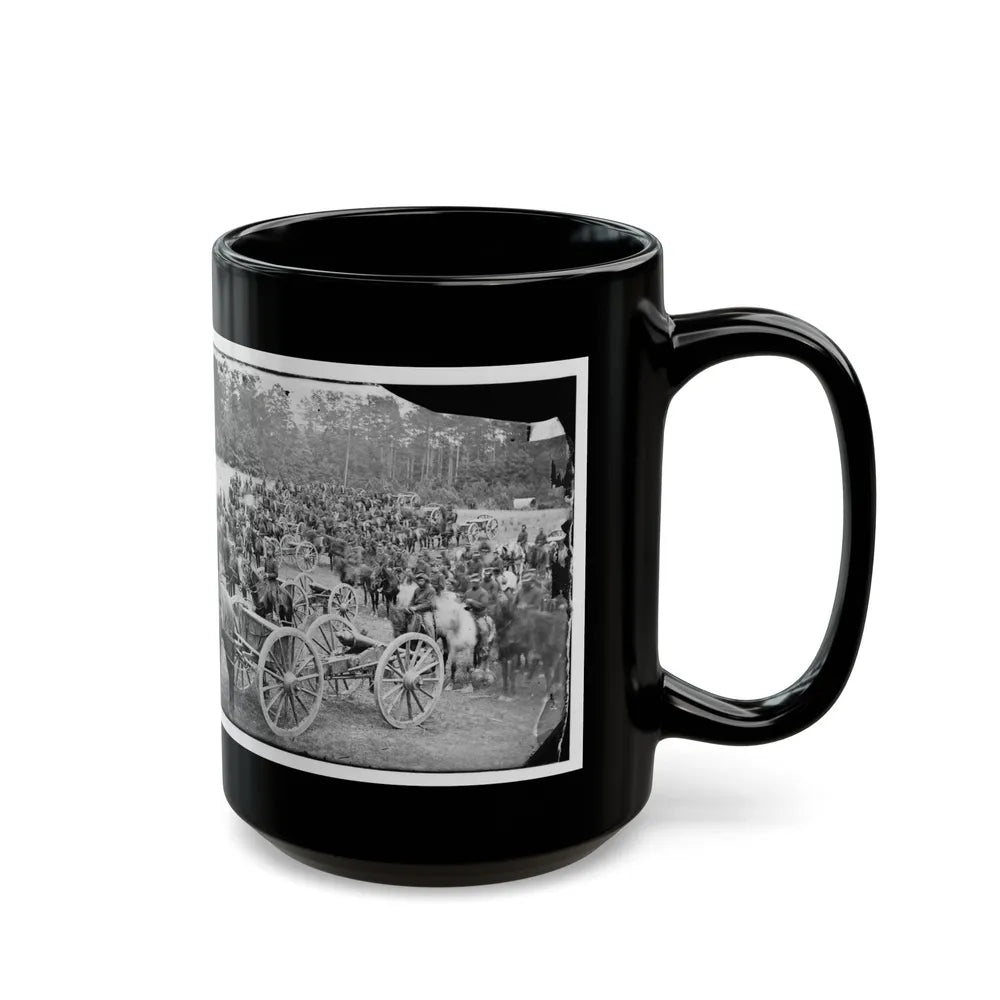 Fair Oaks, Va., Vicinity. Horatio G. Gibson's C And G Batteries (U.S. Civil War) Black Coffee Mug-Go Mug Yourself