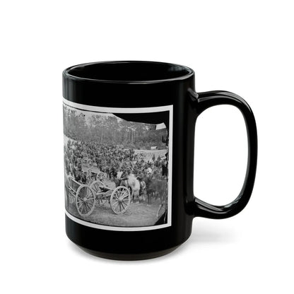 Fair Oaks, Va., Vicinity. Horatio G. Gibson's C And G Batteries (U.S. Civil War) Black Coffee Mug-Go Mug Yourself