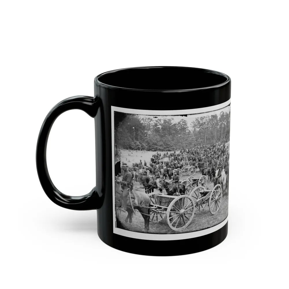 Fair Oaks, Va., Vicinity. Horatio G. Gibson's C And G Batteries (U.S. Civil War) Black Coffee Mug-Go Mug Yourself