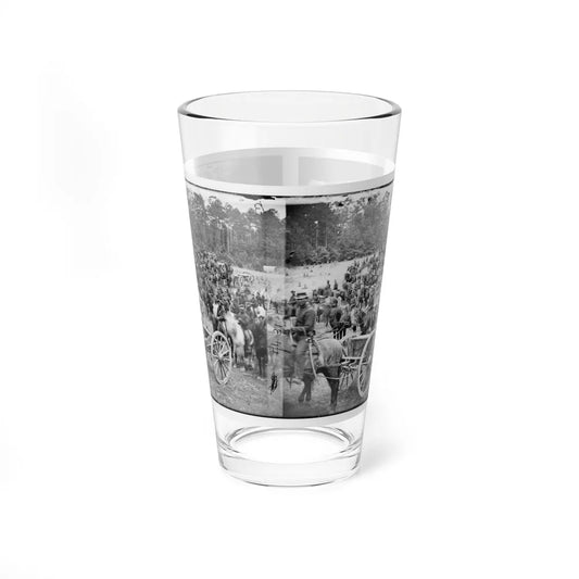 Fair Oaks, Va., Vicinity. Horatio G. Gibson's C And G Batteries (U.S. Civil War) Pint Glass 16oz-16oz-Go Mug Yourself