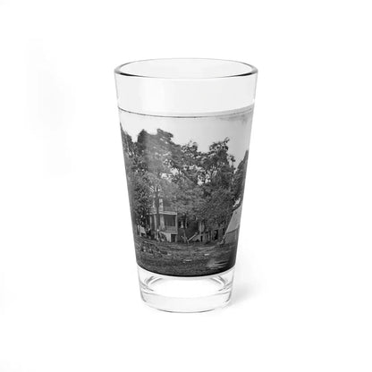Fairfax Court House, Va.  House Used As A Headquarters By Gen. G. B. Mcclellan And Gen. P. G. T. Beauregard (U.S. Civil War) Pint Glass 16oz 16oz - Go Mug Yourself