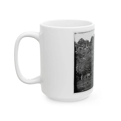 Fairfax Court House, Va.  House Used As A Headquarters By Gen. G. B. Mcclellan And Gen. P. G. T. Beauregard (U.S. Civil War) White Coffee Mug - Go Mug Yourself