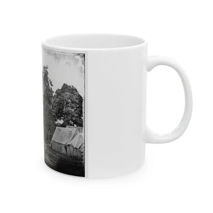 Fairfax Court House, Va.  House Used As A Headquarters By Gen. G. B. Mcclellan And Gen. P. G. T. Beauregard (U.S. Civil War) White Coffee Mug - Go Mug Yourself
