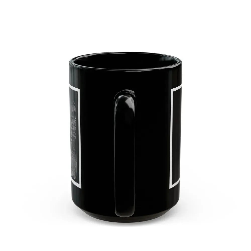 Fairfax Court House, Va.  The Courthouse (U.S. Civil War) Black Coffee Mug - Go Mug Yourself