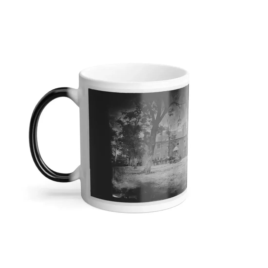 Fairfax Court House, Va.  The Courthouse (U.S. Civil War) Color Changing Coffee Mug 11oz - Go Mug Yourself