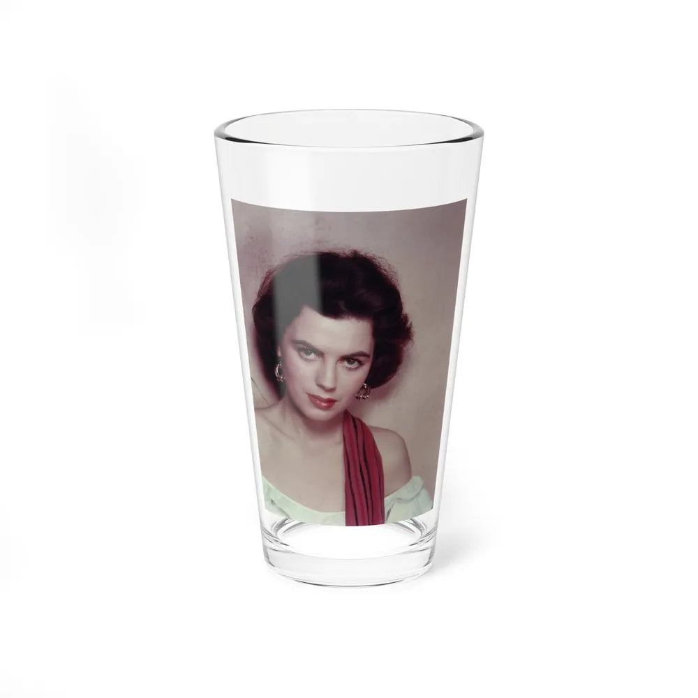 Faith Domergue #02 1 (Vintage Female Icon) Pint Glass 16oz-16oz-Go Mug Yourself