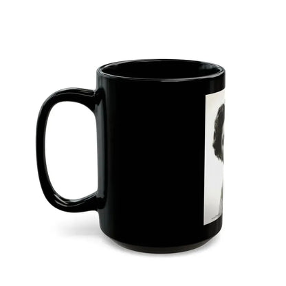 Faith Domergue #07 (Vintage Female Icon) Black Coffee Mug - Go Mug Yourself