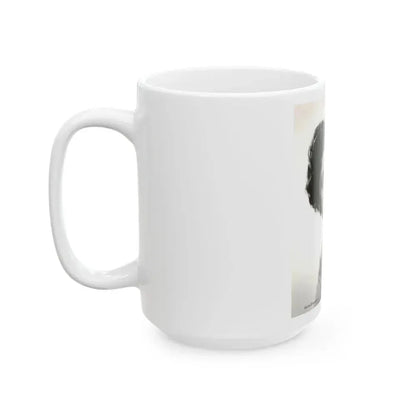Faith Domergue #07 (Vintage Female Icon) White Coffee Mug - Go Mug Yourself