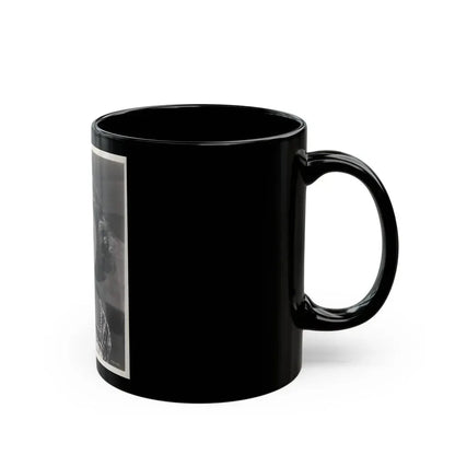 Faith Domergue #100 (Vintage Female Icon) Black Coffee Mug - Go Mug Yourself