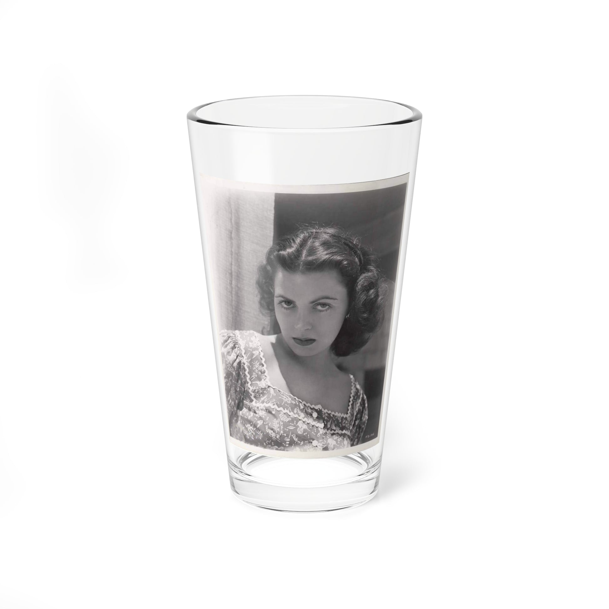 Faith Domergue #100 (Vintage Female Icon) Pint Glass 16oz-16oz-Go Mug Yourself