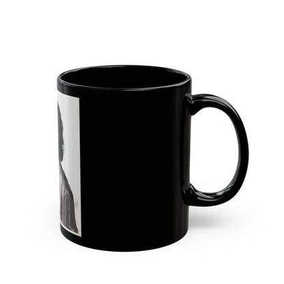 Faith Domergue #114 (Vintage Female Icon) Black Coffee Mug - Go Mug Yourself