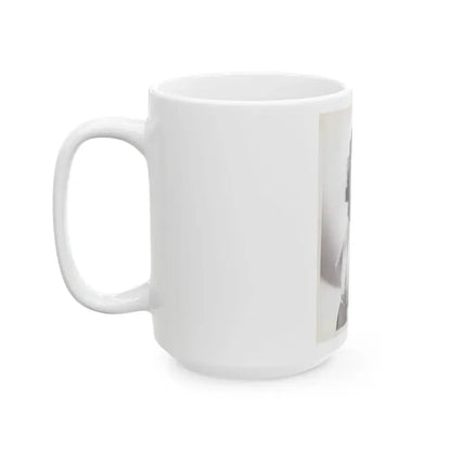 Faith Domergue #114 (Vintage Female Icon) White Coffee Mug - Go Mug Yourself