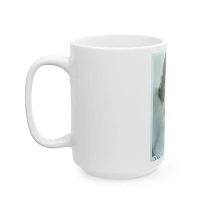 Faith Domergue #115 (Vintage Female Icon) White Coffee Mug - Go Mug Yourself