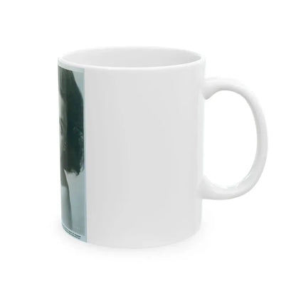 Faith Domergue #115 (Vintage Female Icon) White Coffee Mug - Go Mug Yourself
