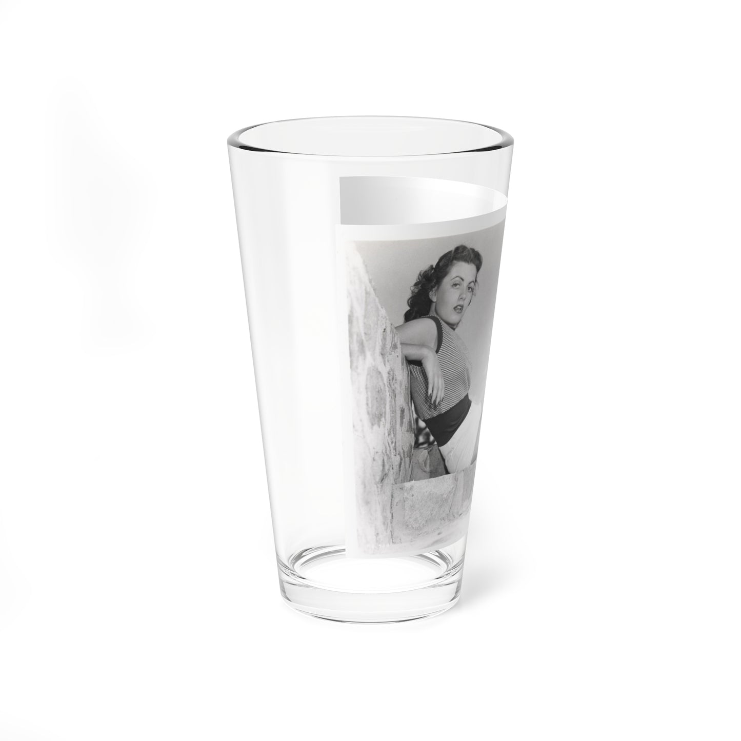 Faith Domergue #119 (Vintage Female Icon) Pint Glass 16oz-Go Mug Yourself