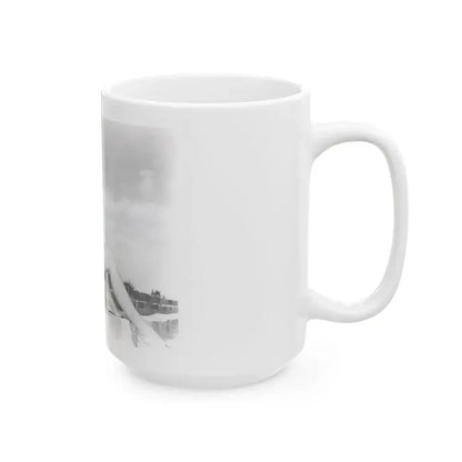 Faith Domergue #119 (Vintage Female Icon) White Coffee Mug - Go Mug Yourself