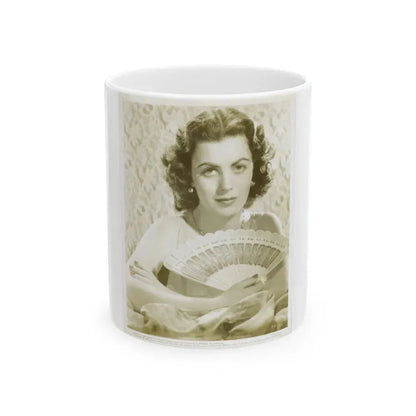 Faith Domergue #124 (Vintage Female Icon) White Coffee Mug 11oz - Go Mug Yourself