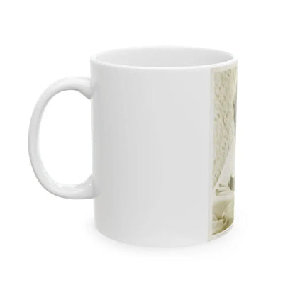 Faith Domergue #124 (Vintage Female Icon) White Coffee Mug - Go Mug Yourself