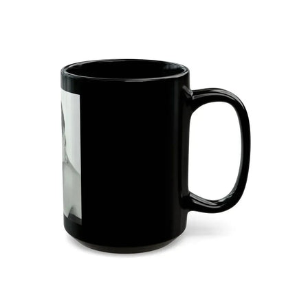 Faith Domergue #128 (Vintage Female Icon) Black Coffee Mug - Go Mug Yourself