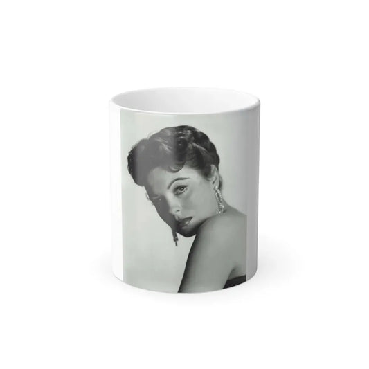 Faith Domergue #128 (Vintage Female Icon) Color Changing Coffee Mug 11oz - Go Mug Yourself