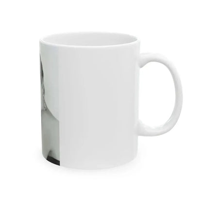 Faith Domergue #128 (Vintage Female Icon) White Coffee Mug - Go Mug Yourself