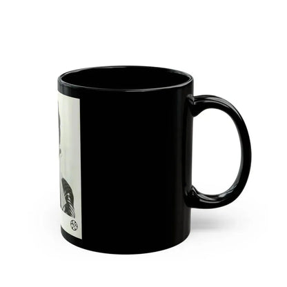 Faith Domergue #138 (Vintage Female Icon) Black Coffee Mug - Go Mug Yourself