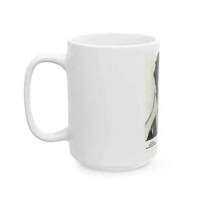 Faith Domergue #138 (Vintage Female Icon) White Coffee Mug - Go Mug Yourself
