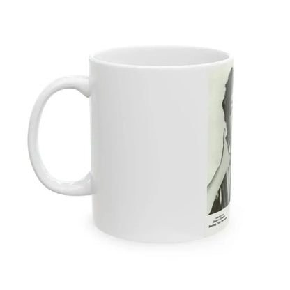 Faith Domergue #138 (Vintage Female Icon) White Coffee Mug - Go Mug Yourself