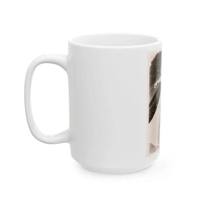 Faith Domergue #139 (Vintage Female Icon) White Coffee Mug - Go Mug Yourself